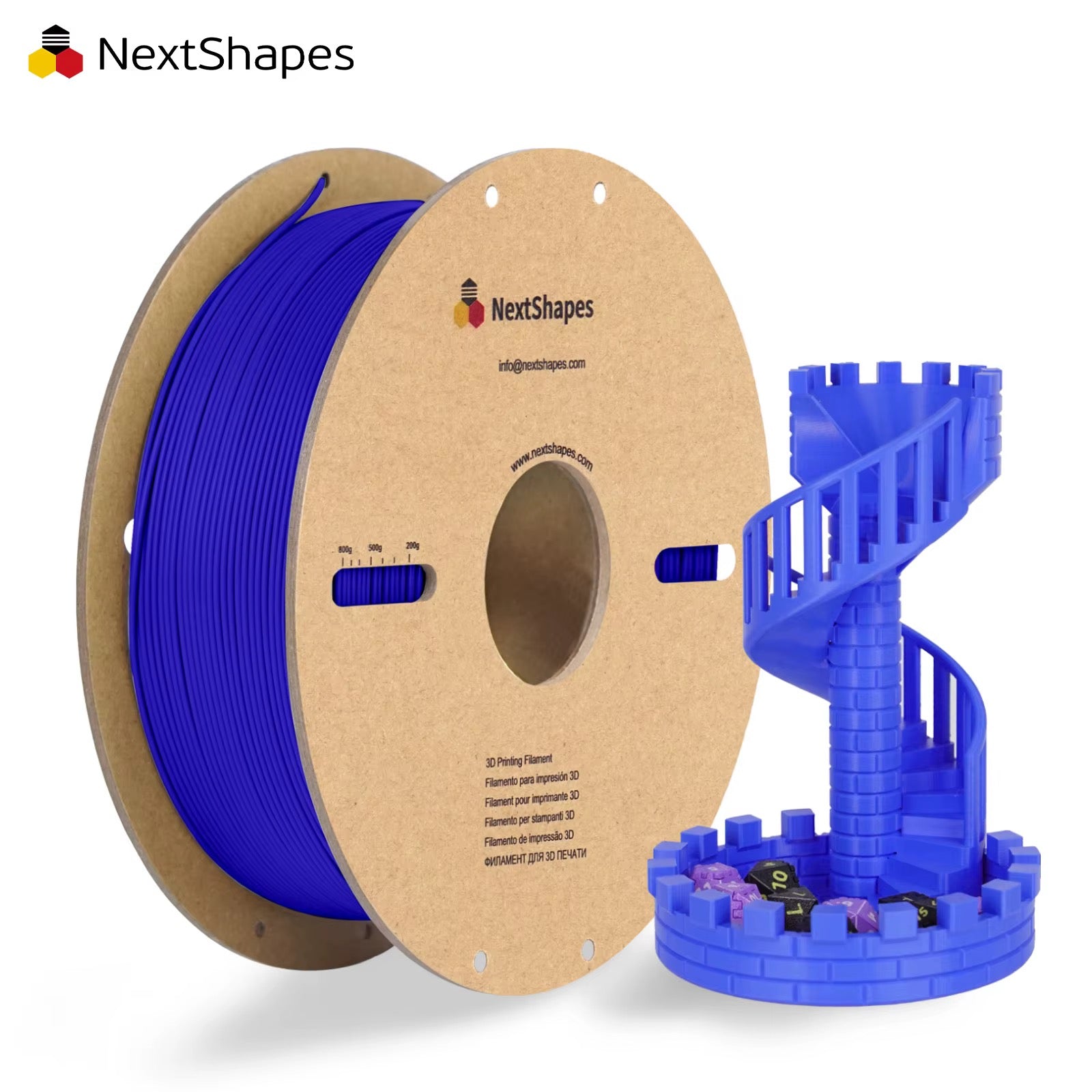 NextShapes 3D Yazıcı Filamenti PLA - MAVİ – ALTINTARTI